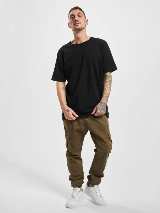 Urban Classics Spodnie Chino/Cargo Cargo brazowy