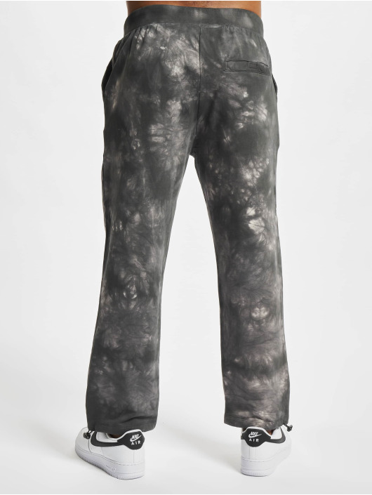 Urban Classics Spodnie do joggingu Tye Dyed czarny
