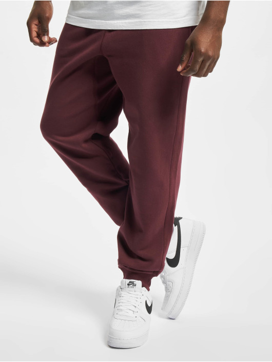 Urban Classics Spodnie do joggingu Basic czerwony