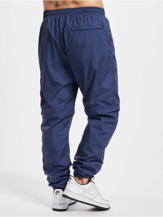 Urban Classics Spodnie do joggingu Zip Away niebieski