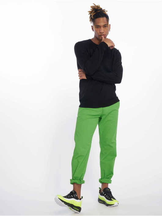 Urban Classics Spodnie wizytowe Basic zielony