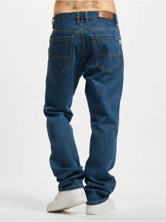 Urban Classics Straight Fit Jeans Organic Straight blau
