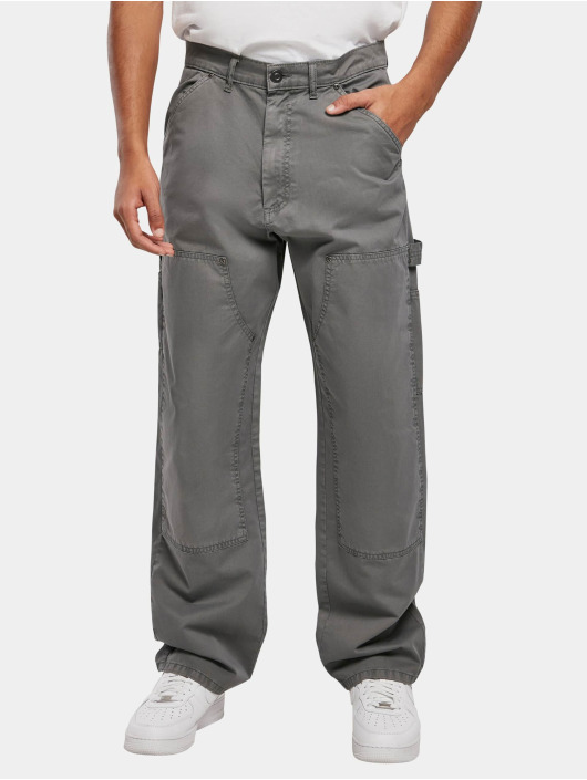 Urban Classics Straight Fit Jeans schwarz