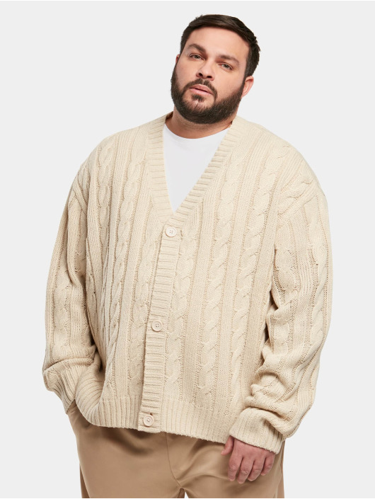 Urban Classics Strickjacke Boxy khaki