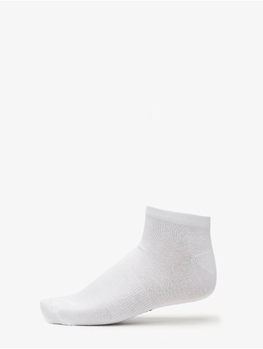 Urban Classics Sukat 5-Pack Logo No Show valkoinen