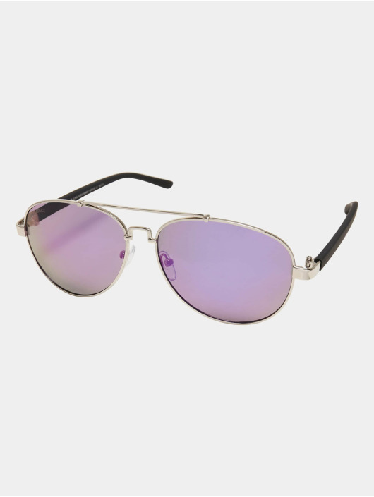 Urban Classics Sunglasses Mumbo Mirror silver colored