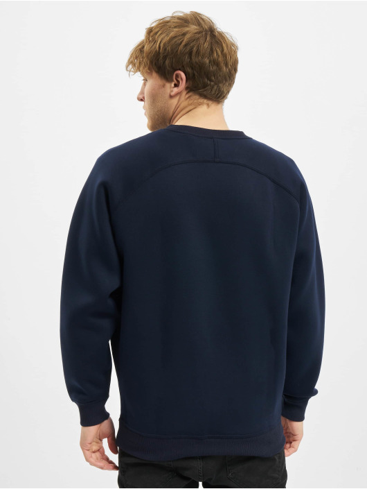 Urban Classics Sweat & Pull Raglan Zip Pocket Crew bleu