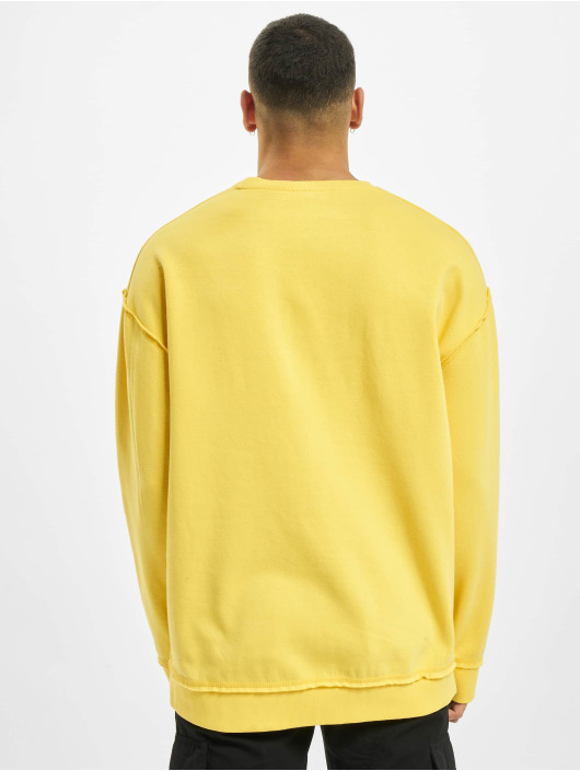 Urban Classics Sweat & Pull Oversized Open Edge jaune