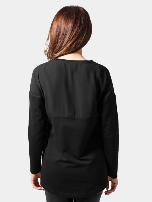 Urban Classics Sweat & Pull Ladies Oversize Chiffon noir