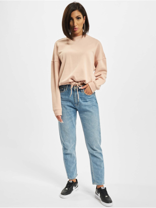 Urban Classics Sweat & Pull Ladies Oversized rose