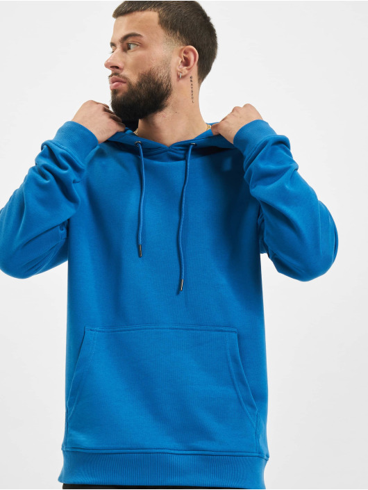 Urban Classics Sweat capuche Basic Terry bleu
