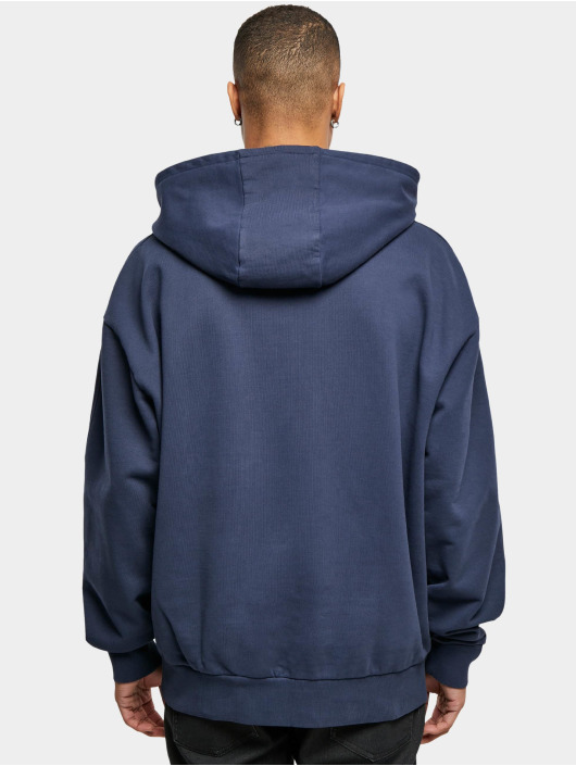 Urban Classics Sweat capuche Heavy Terry Garment Dye bleu