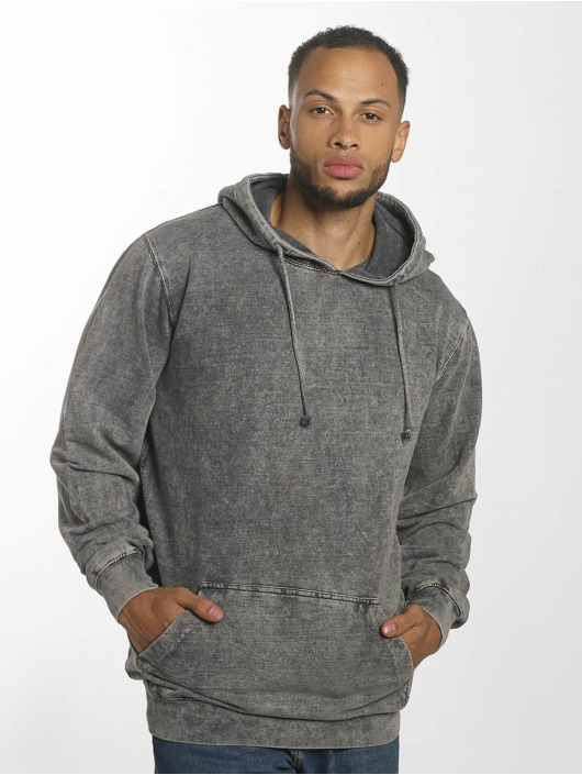 Urban Classics Sweat capuche Vintage gris