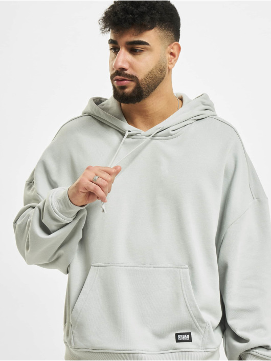 Urban Classics Sweat capuche 80's gris