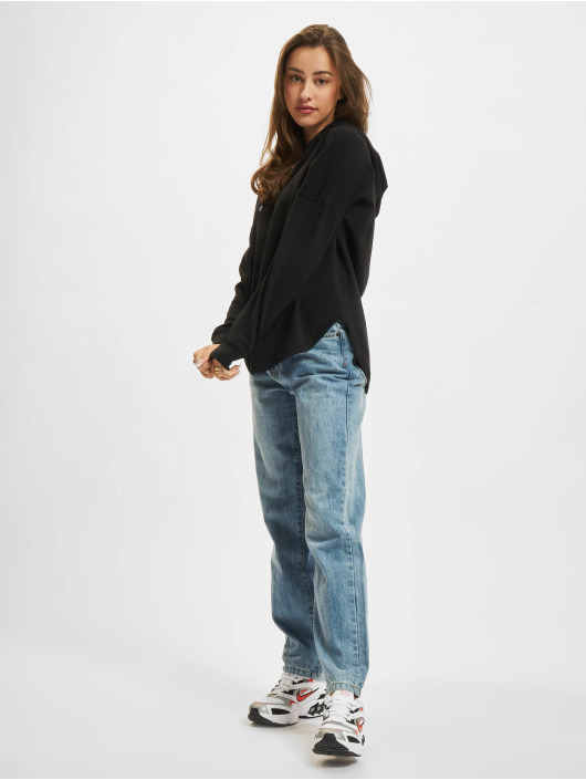Urban Classics Sweat capuche Ladies Oversized Terry noir