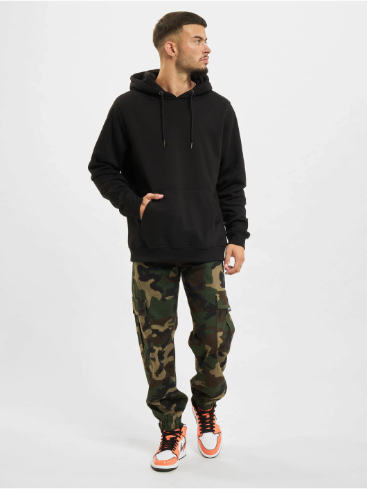 Urban Classics Sweat capuche Basic Terry noir