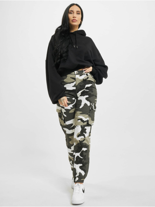 Urban Classics Sweat capuche Ladies Organic Oversized noir