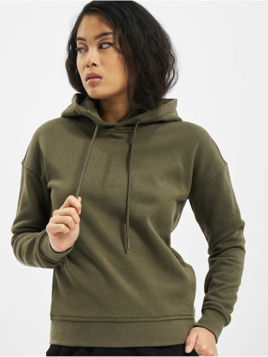 Urban Classics Sweat capuche Ladies Organic olive