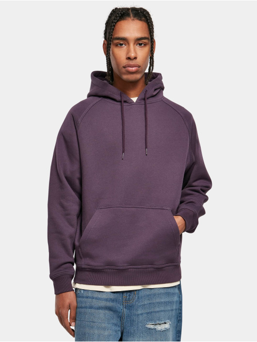 Urban Classics Sweat capuche Blank pourpre