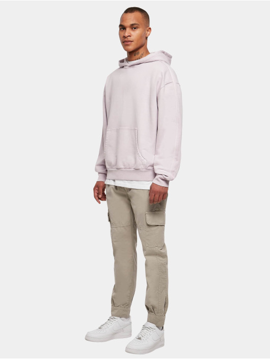 Urban Classics Sweat capuche Heavy Terry Garment Dye pourpre