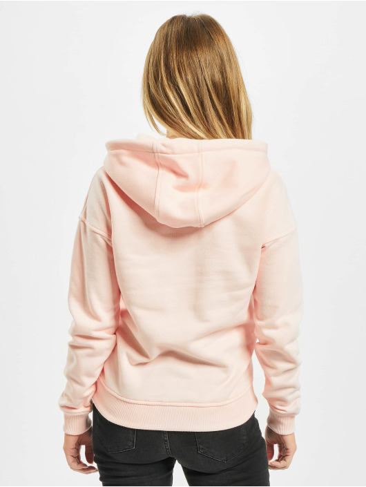 Urban Classics Sweat capuche Ladies rose