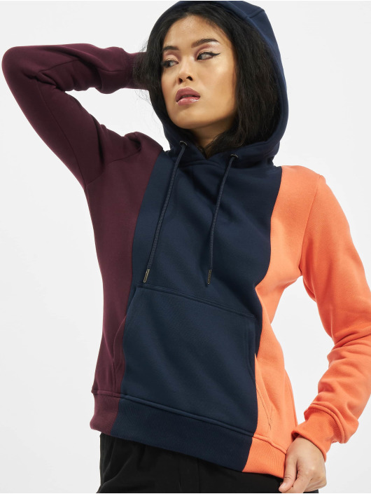 Urban Classics Sweat capuche Ladies Tripple rouge