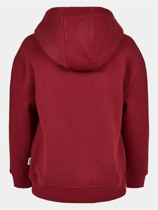 Urban Classics Sweat capuche Girls Organic rouge