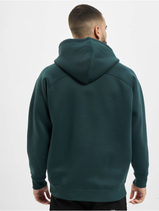 Urban Classics Sweat capuche Raglan Zip Pocket vert