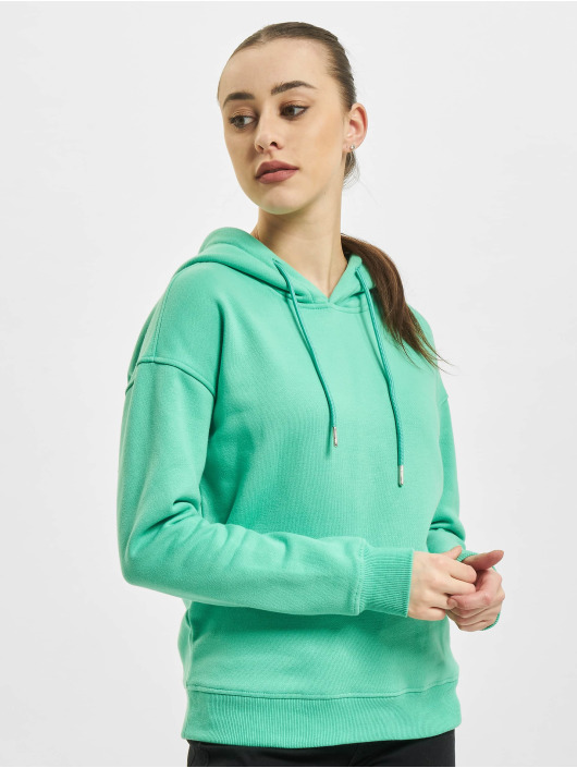 Urban Classics Sweat capuche Ladies vert