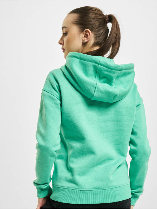 Urban Classics Sweat capuche Ladies vert