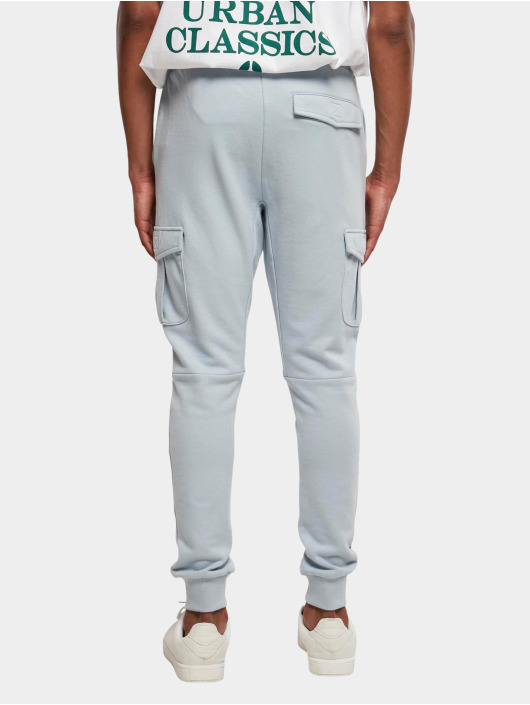 Urban Classics Sweat Pant Fitted Cargo blue