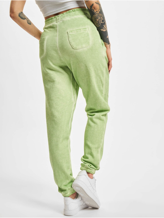Urban Classics Sweat Pant Ladies Spray Dye green