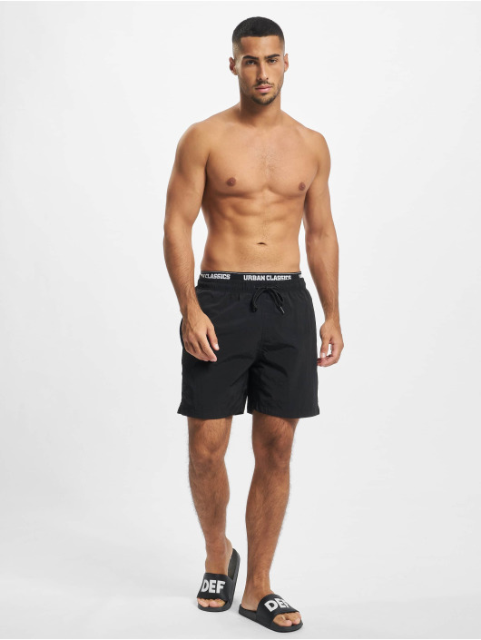 Urban Classics Swim shorts Two In One black