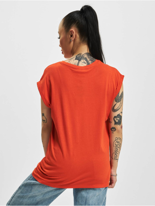 Urban Classics T-paidat Extended Shoulder punainen