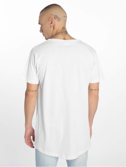 Urban Classics T-paidat Shaped Long valkoinen