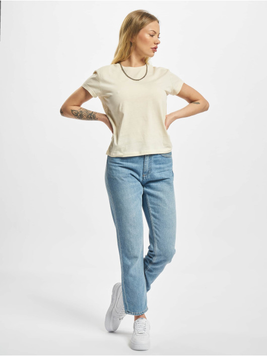Urban Classics T-shirt Ladies Basic Box Tee beige