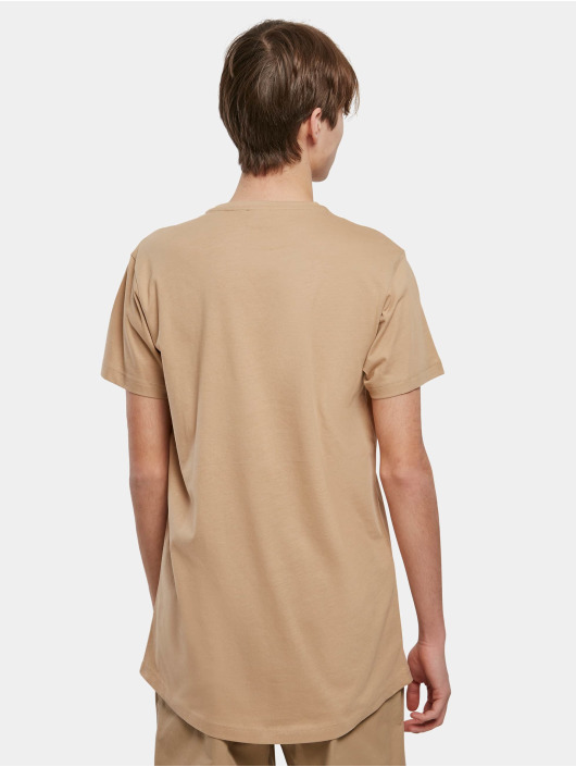 Urban Classics T-Shirt Shaped Long beige