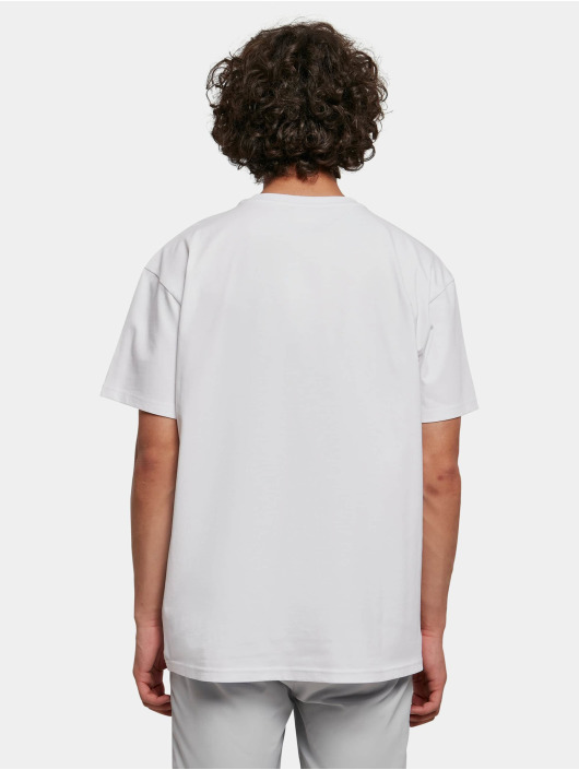 Urban Classics T-shirt Small Scribt Logo bianco