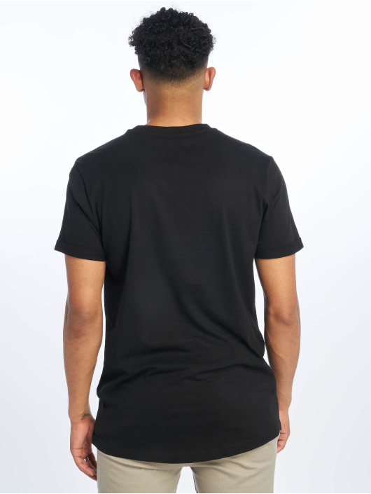 Urban Classics T-Shirt Short Shaped Turn Up black