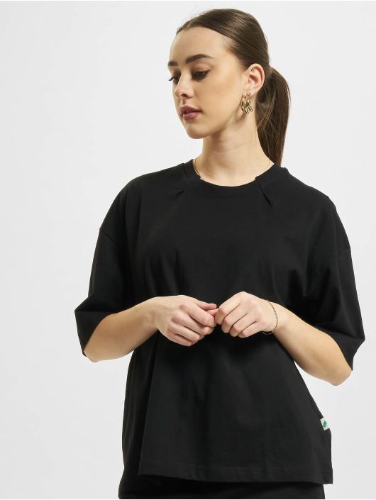 Urban Classics T-Shirt Organic Oversized Pleat black