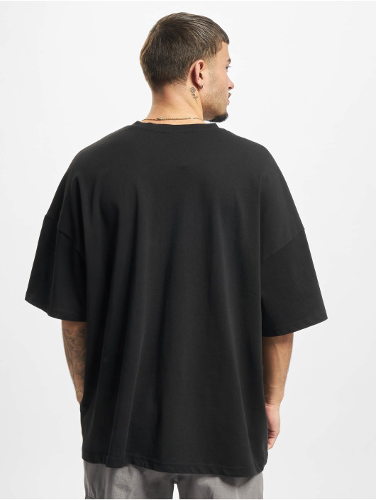 Urban Classics T-Shirt Oversized Henley black
