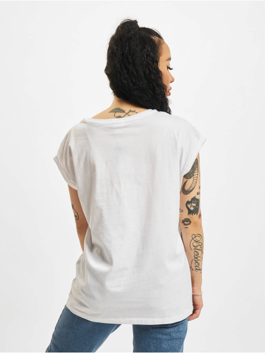 Urban Classics T-Shirt Extended Shoulder blanc