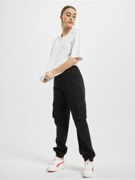 Urban Classics T-Shirt Organic Oversized Pleat blanc