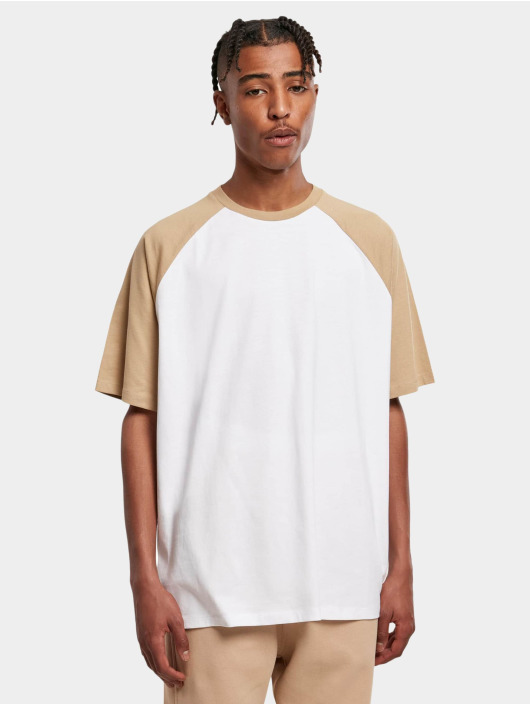 Urban Classics T-Shirt Organic Oversized Raglan blanc