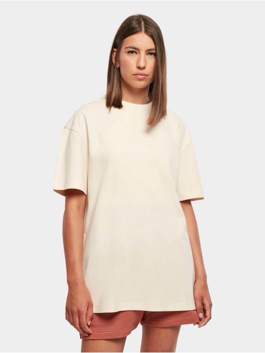 Urban Classics T-Shirt Ladies Oversized Boyfriend blanc