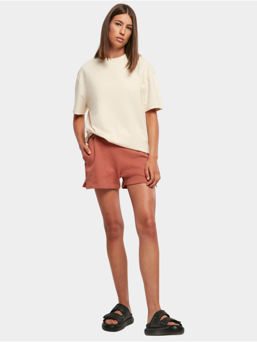 Urban Classics T-Shirt Ladies Oversized Boyfriend blanc