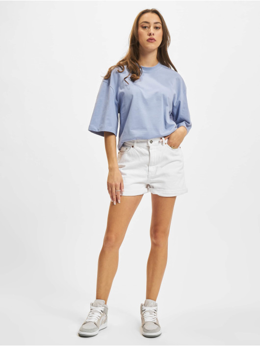 Urban Classics T-Shirt Ladies Organic Oversized blau