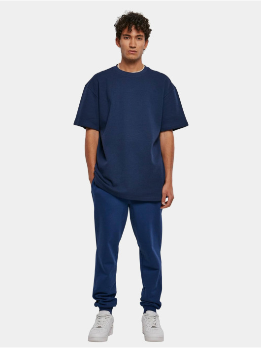 Urban Classics T-Shirt Oversized Waffle blau