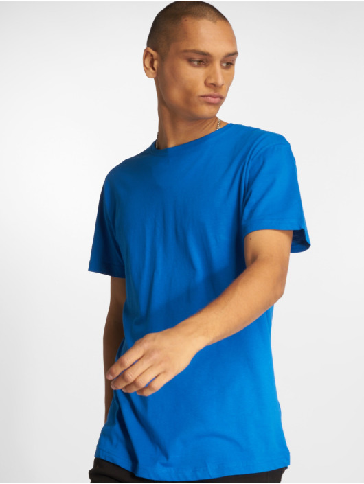 Urban Classics T-Shirt Shaped Long blue
