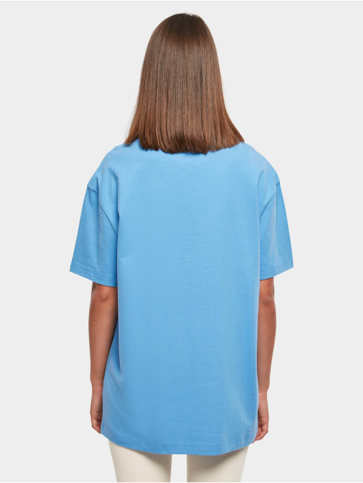 Urban Classics T-Shirt Ladies Oversized Boyfriend blue